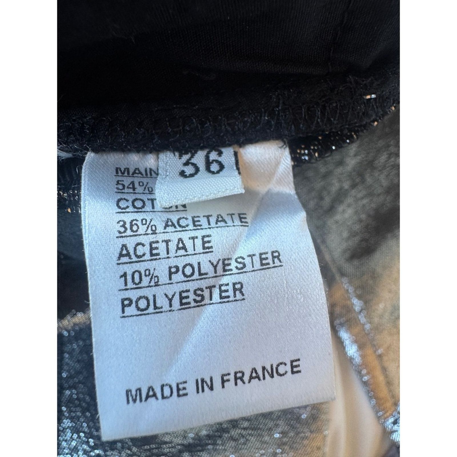 Balmain Balmain Paris Metallic Silver Skinny Pants – Size 25" / US 0 / IT 36 - 8 Thumbnail