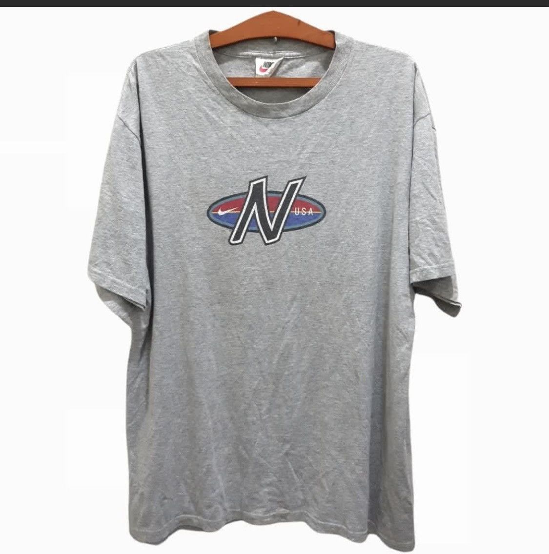 Nike × Vintage NIKE 90s rare logo Size US L / EU 52-54 / 3 - 2 Thumbnail