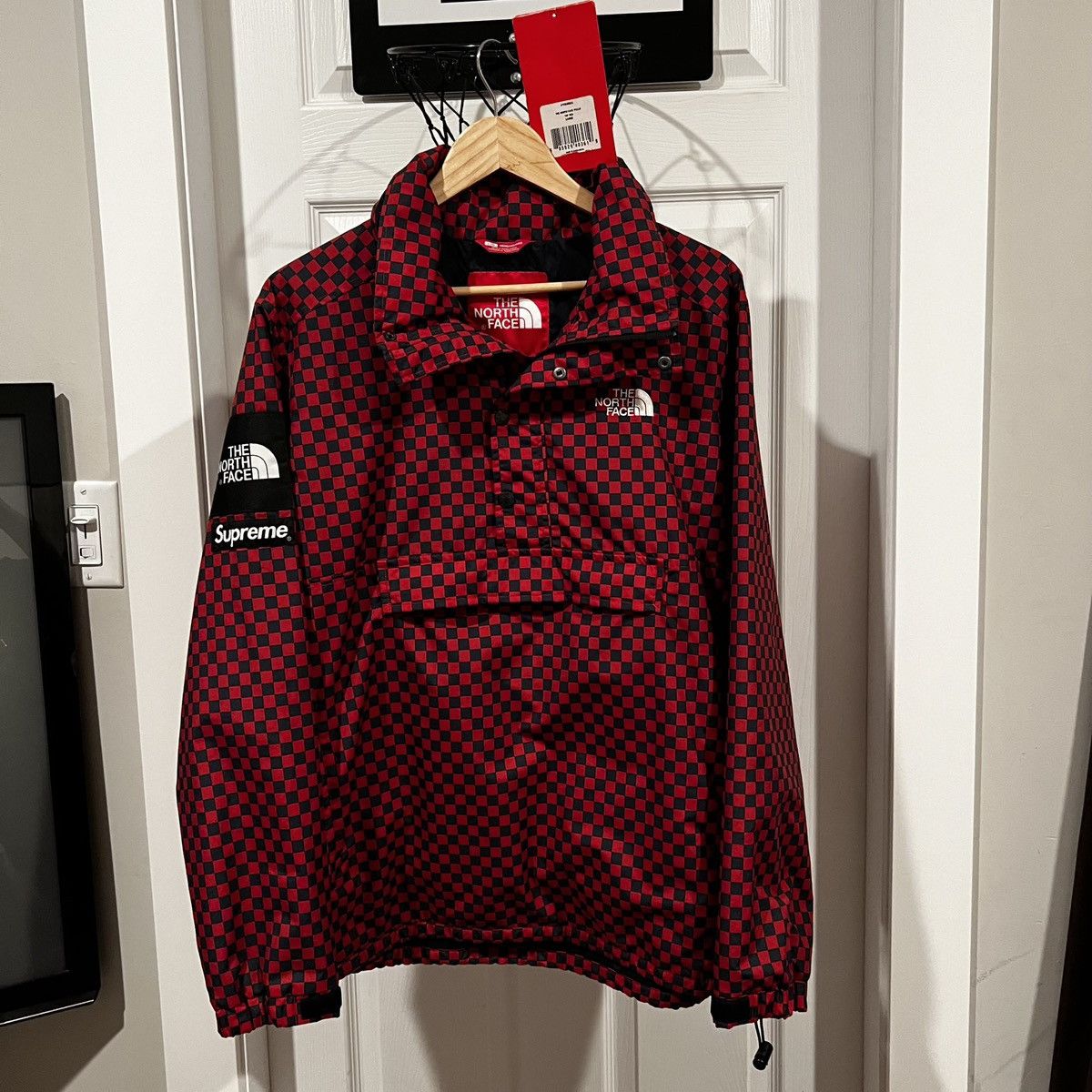 Supreme × The North Face Supreme x The North Face 2011 Checkered Pullover Jacket Size US L / EU 52-54 / 3 - 2 Thumbnail
