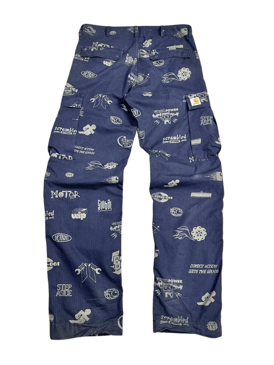Carhartt Wip 👉 Vintage Baggy Cargo Pants Carhartt WIP Bontage Y2K Size US 32 / EU 48 - 14 Thumbnail
