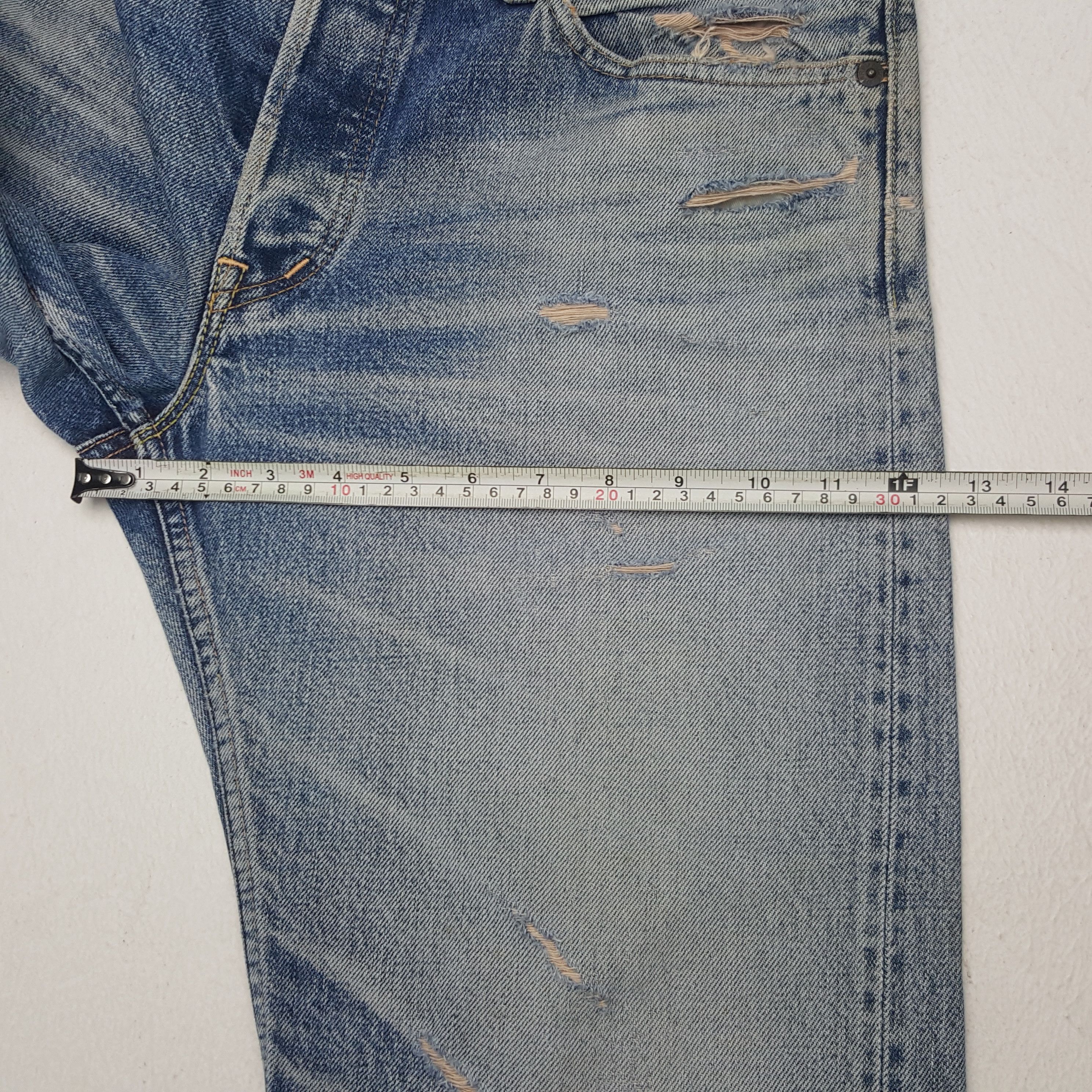 Hysteric Glamour × Japanese Brand × Vintage Vintage Hysteric Glamour Selvedge Denim Jeans Size US 30 / EU 46 - 9 Thumbnail