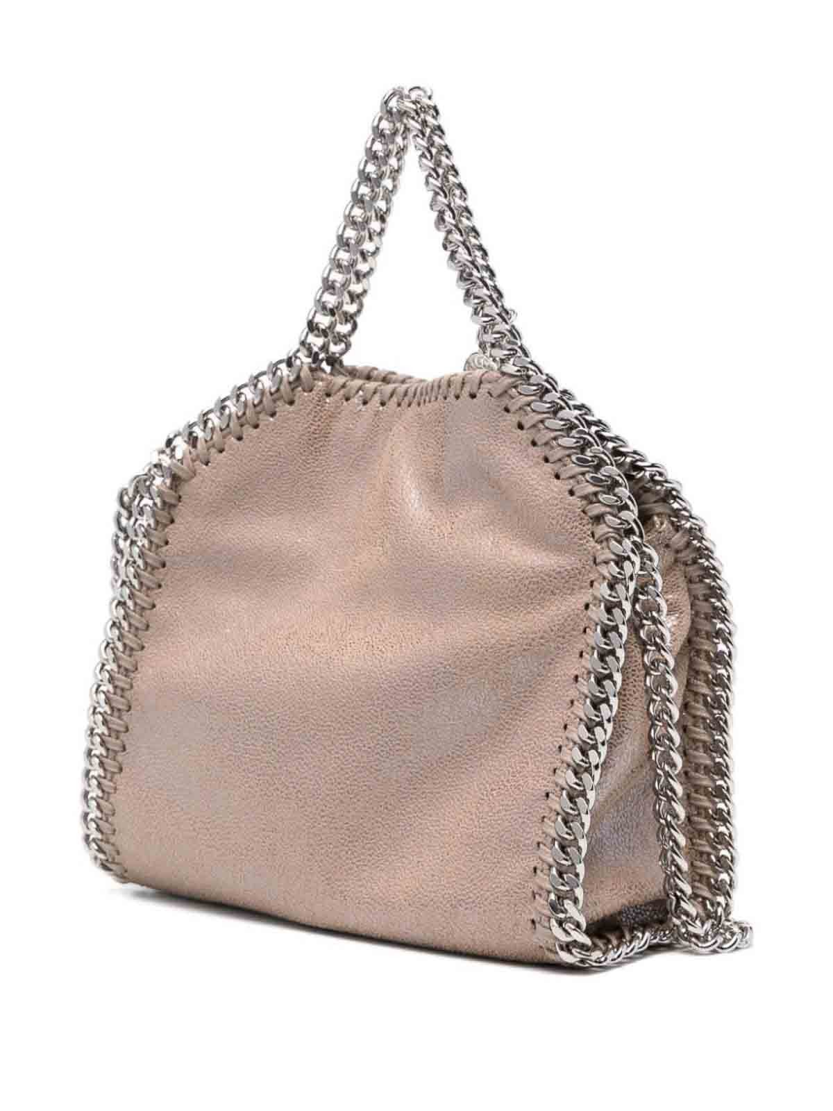 Stella McCartney o1s22i1n1024 Size: OS / Falabella Mini Tote Bag in Brown Size ONE SIZE - 5 Thumbnail