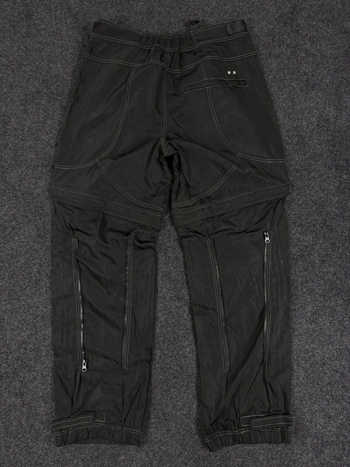FAR FROM WHAT × Vintage FAR FROM WHAT Tactical Cargo Pants for Men - Durable Cotton, Size US 34 / EU 50 - 9 Thumbnail