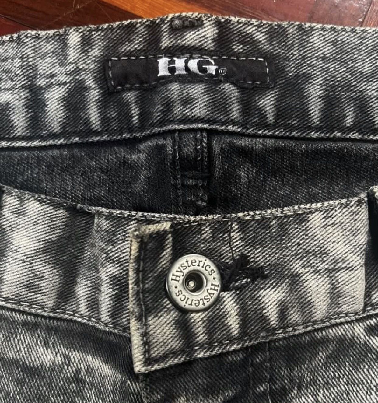 Hysteric Glamour Hysteric Glamour Asid Wash Denim Skinny Pant Size US 31 - 4 Thumbnail