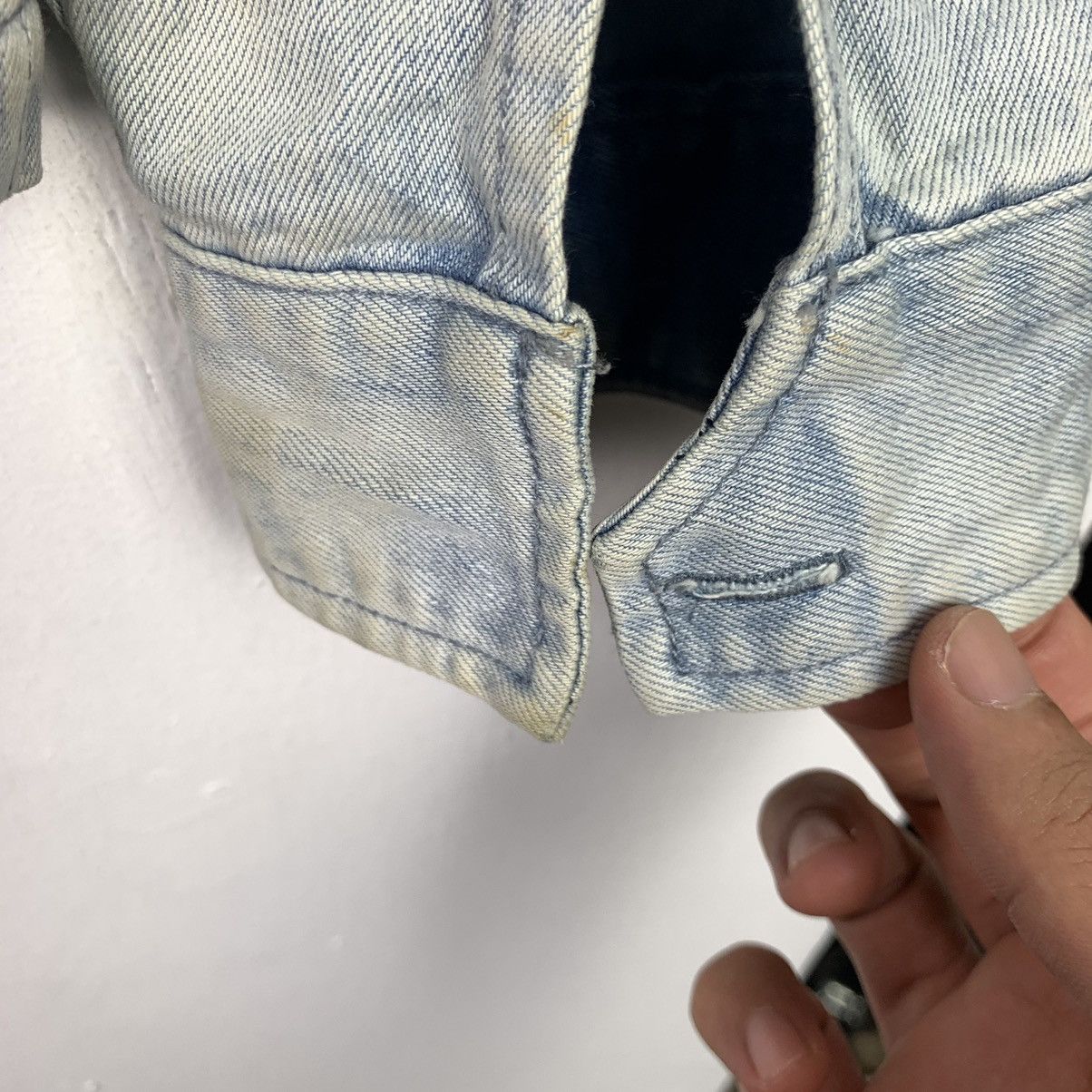 Japanese Brand × Vintage Vintage Vintage E.l Fullzip Denim Jacket Size US XL / EU 56 / 4 - 10 Thumbnail