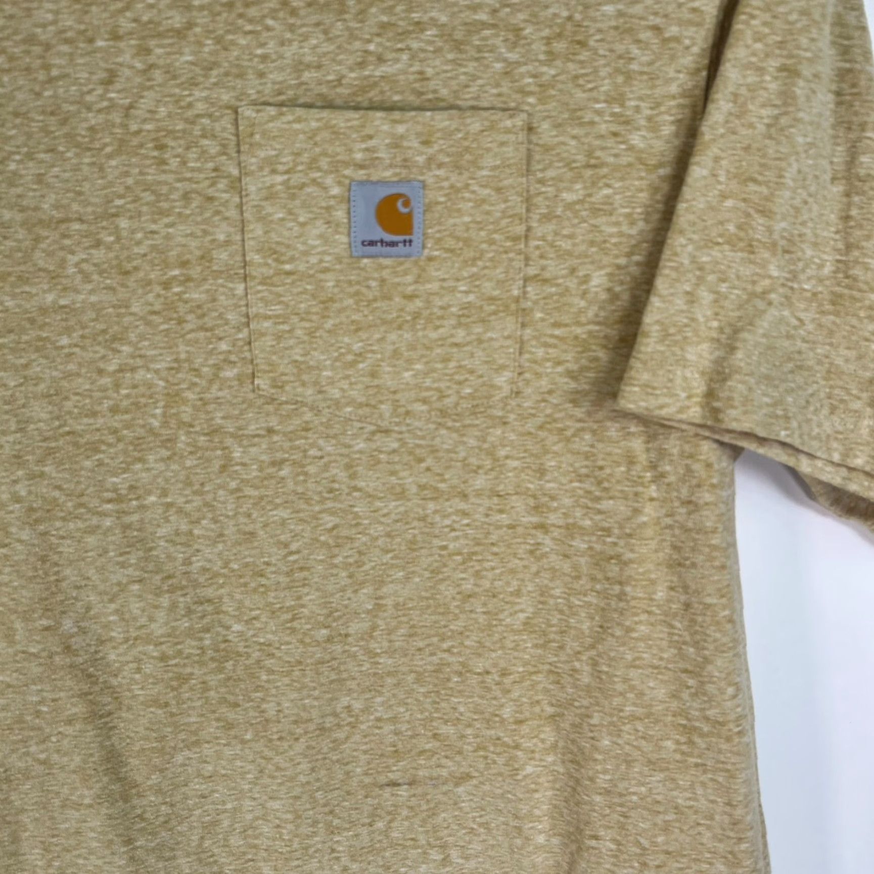 Carhartt Carhartt Pocket Workwear T Shirt Mens XXL Golden Heather Size US XXL / EU 58 / 5 - 2 Thumbnail