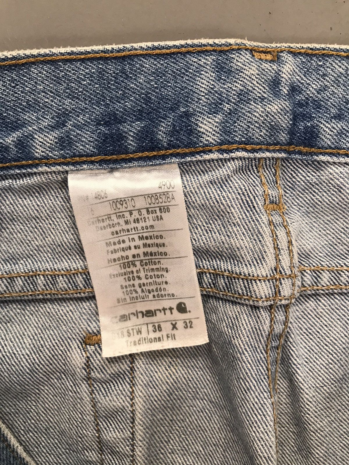 Carhartt × Vintage Vintage Carhartt B18 STW denim Size US 36 / EU 52 - 6 Thumbnail