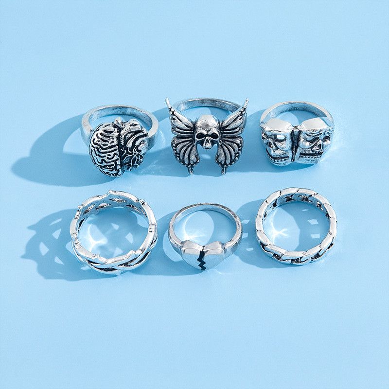 Jewelry Crazy Jewelry Rings Open Size Chrome Ring (Size 7-13) Size ONE SIZE - 2 Thumbnail