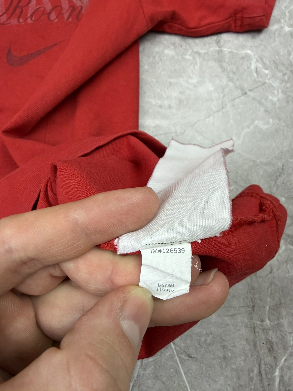 Nike Vintage Nike England Wayne Rooney #9 T-Shirt - Red Size US XL / EU 56 / 4 - 11 Thumbnail