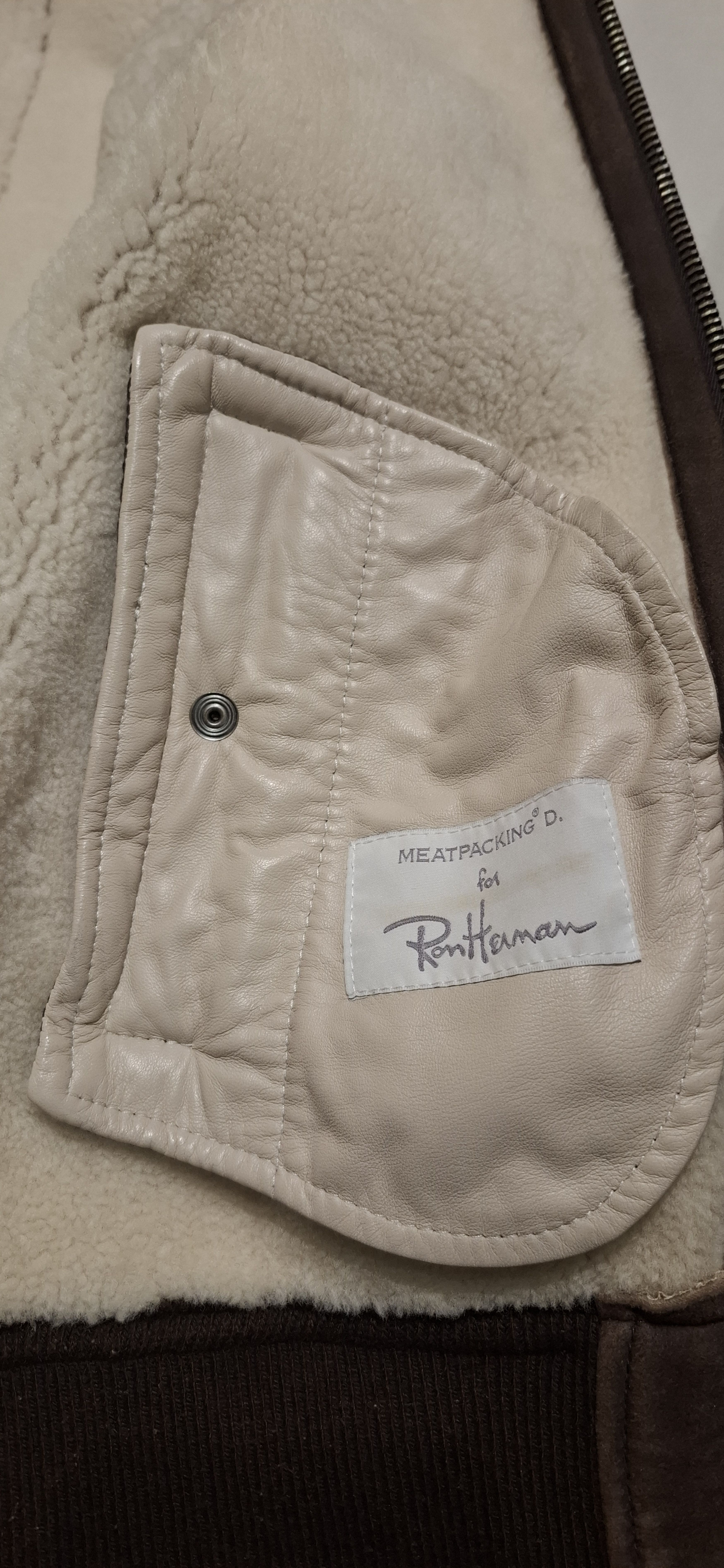 Ron Herman MEATPACKING D. for Ron Herman Shearling Bomber Size US M / EU 48-50 / 2 - 3 Thumbnail