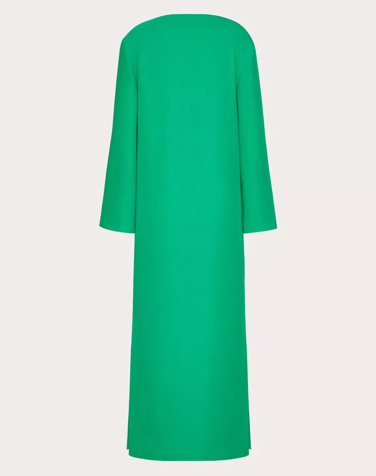 Valentino o1s1wg110625 Cady Couture Kaftan Dress in Green Size S / US 4 / IT 40 - 2 Thumbnail