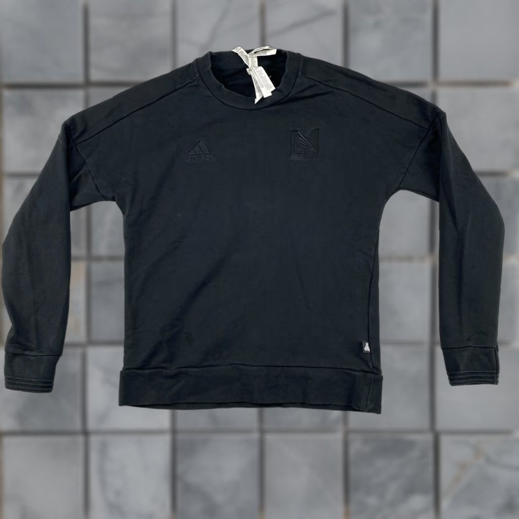 Adidas Adidas LAFC Tango Sweatshirt Mens Medium M Black Crew Neck Pullover Soccer MLS Size US M / EU 48-50 / 2 - 1 Thumbnail