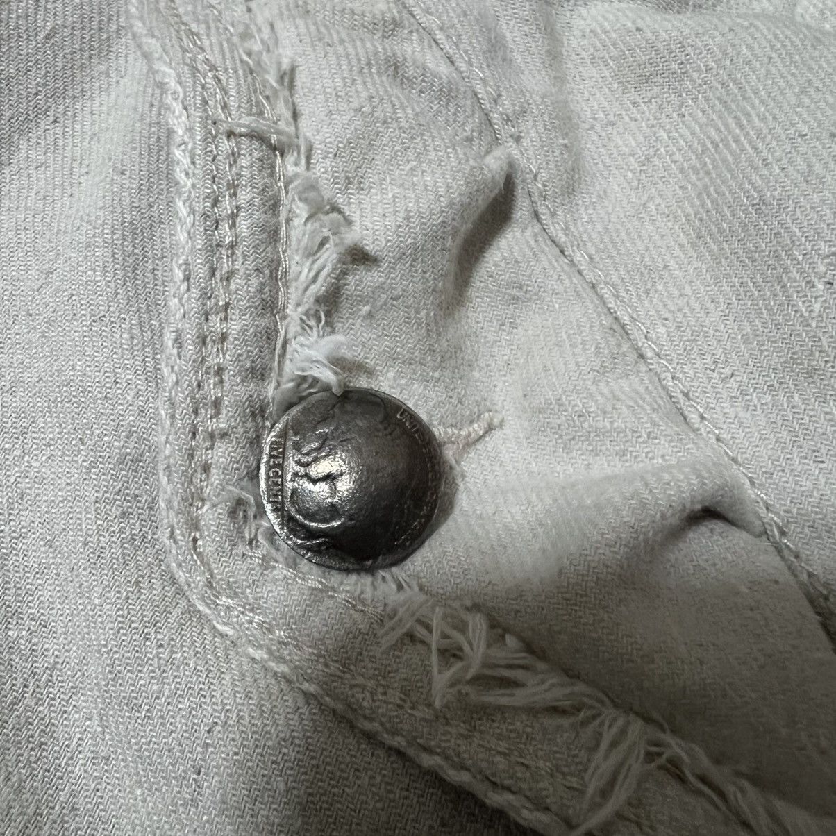 If Six Was Nine G.O.A. Linen flared parachute cargo pants Size US 33 - 4 Thumbnail