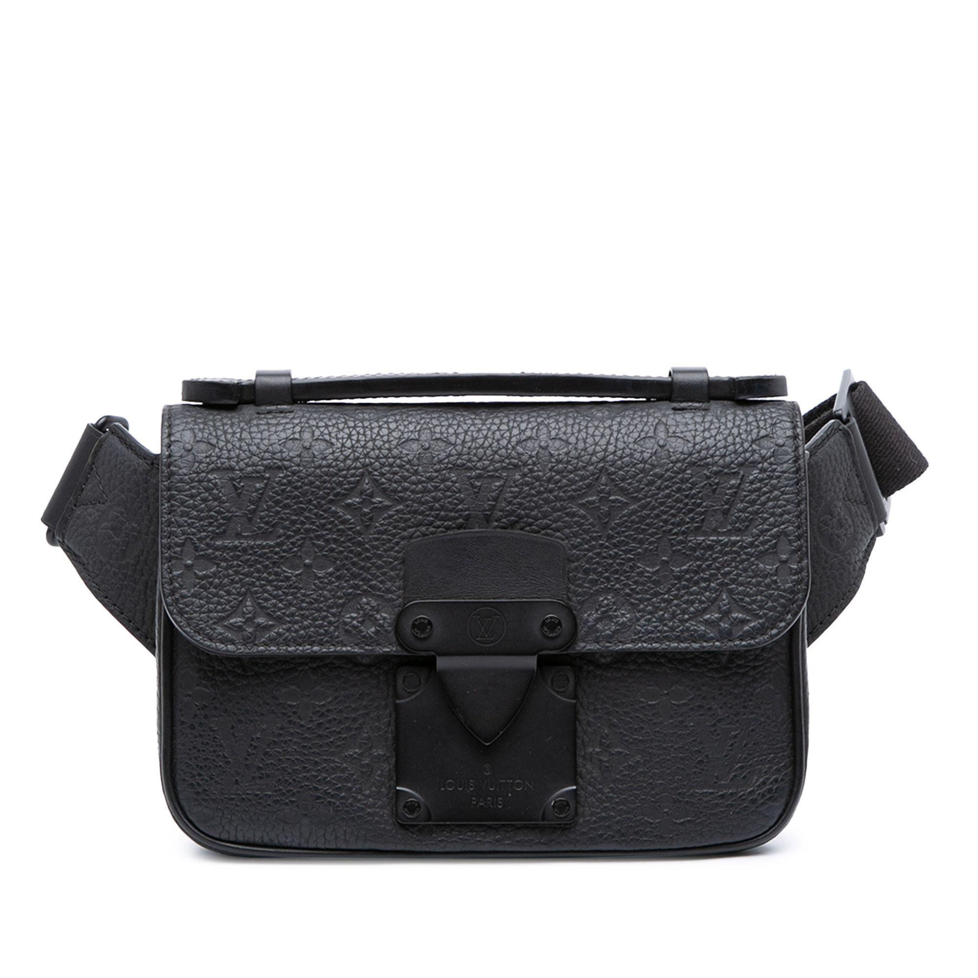 Louis Vuitton Monogram Taurillon S Lock Sling Bag