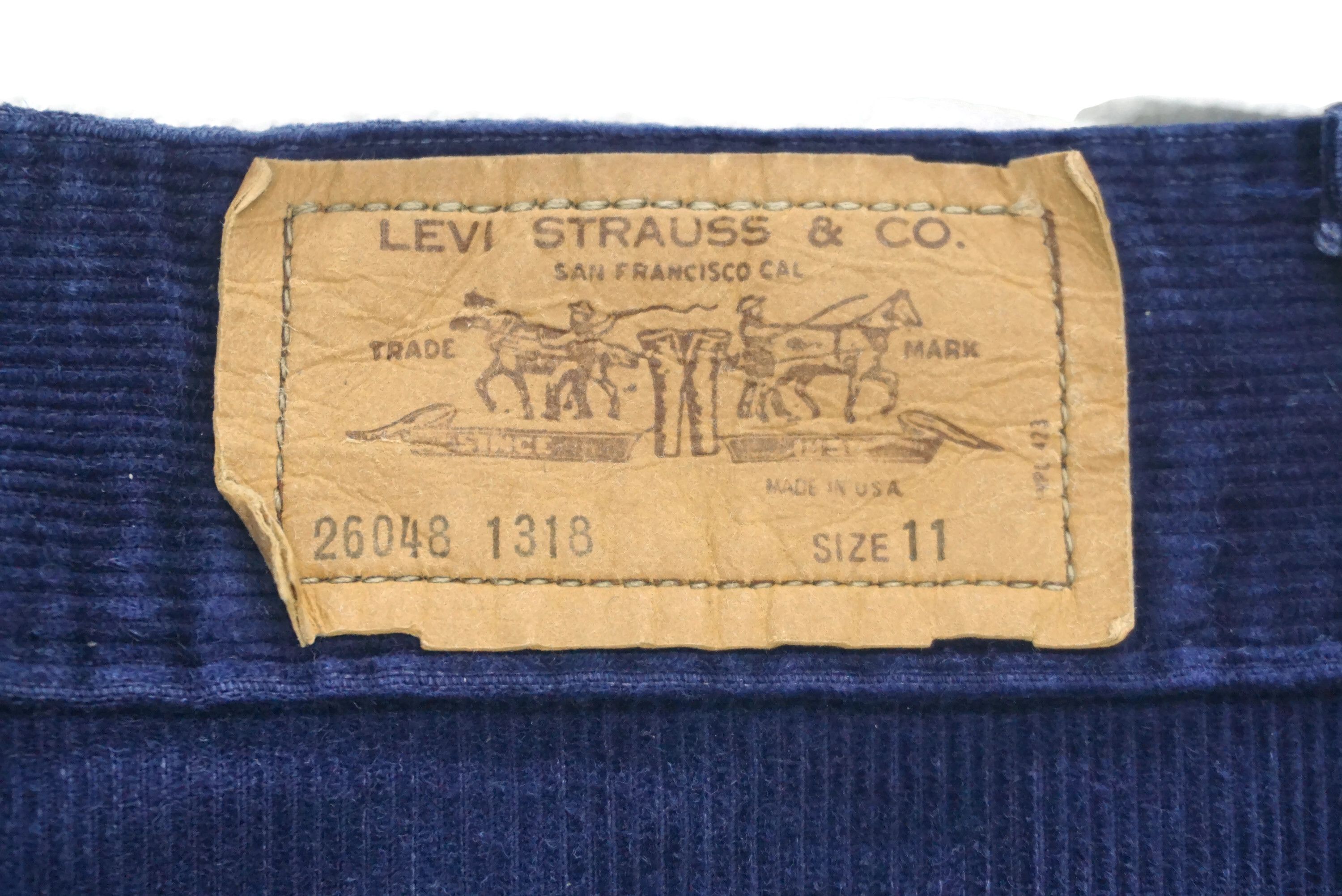 Levi's Vintage Levi's Big E Pants Size W27xL33 Made in USA 26048 Size 27" / US 4 / IT 40 - 10 Thumbnail