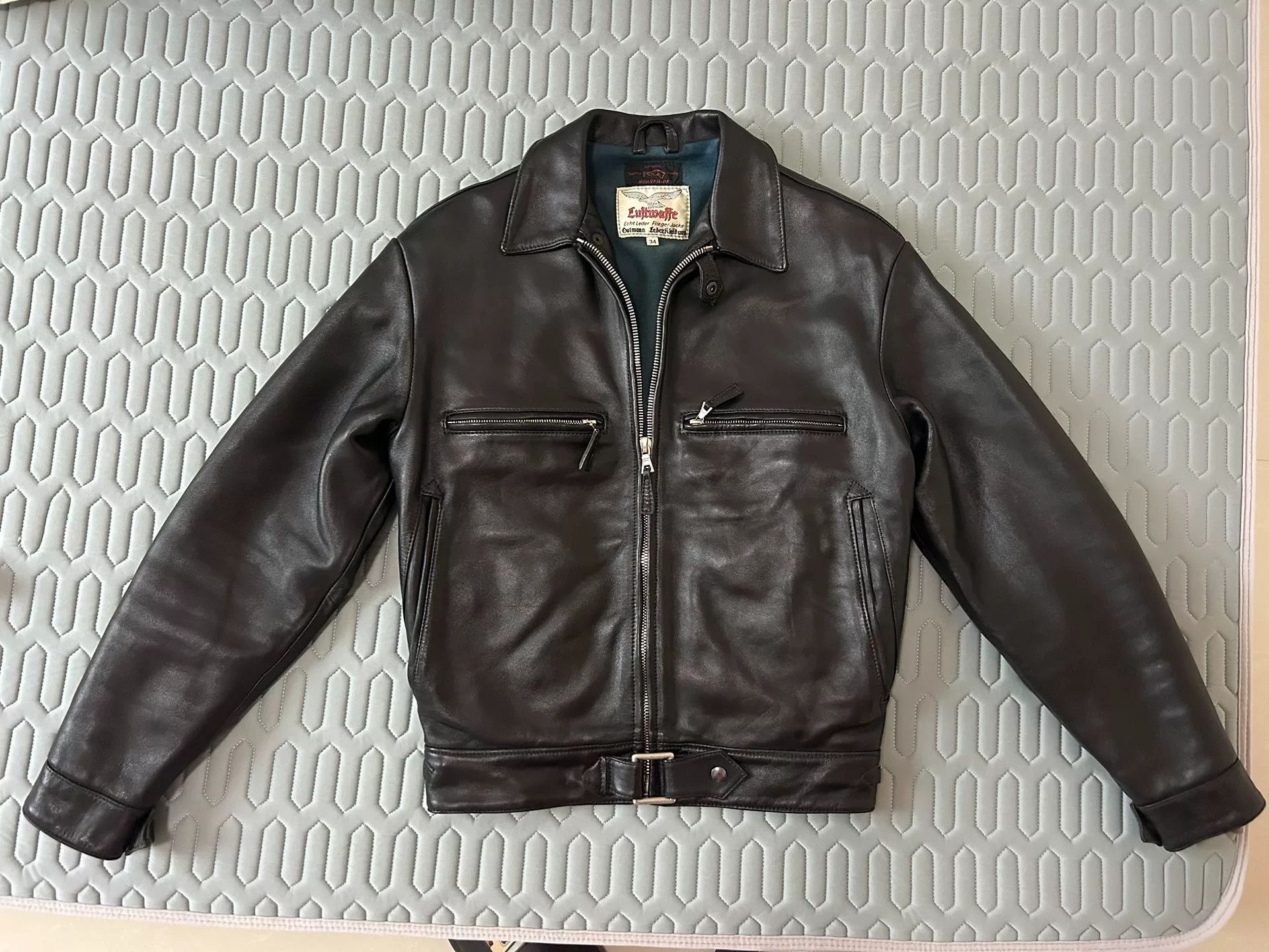 Eastman Leather Clothing eastman leather pilot jacket in black Size US M / EU 48-50 / 2 - 1 Thumbnail