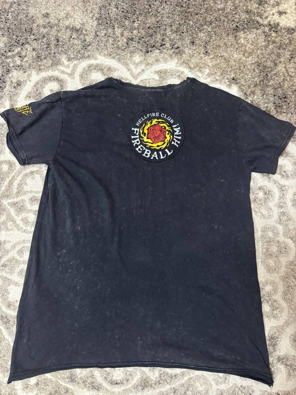Vintage Stranger Things “Hellfire Club” Tee — Official Netflix / EMP Size US L / EU 52-54 / 3 - 14 Thumbnail