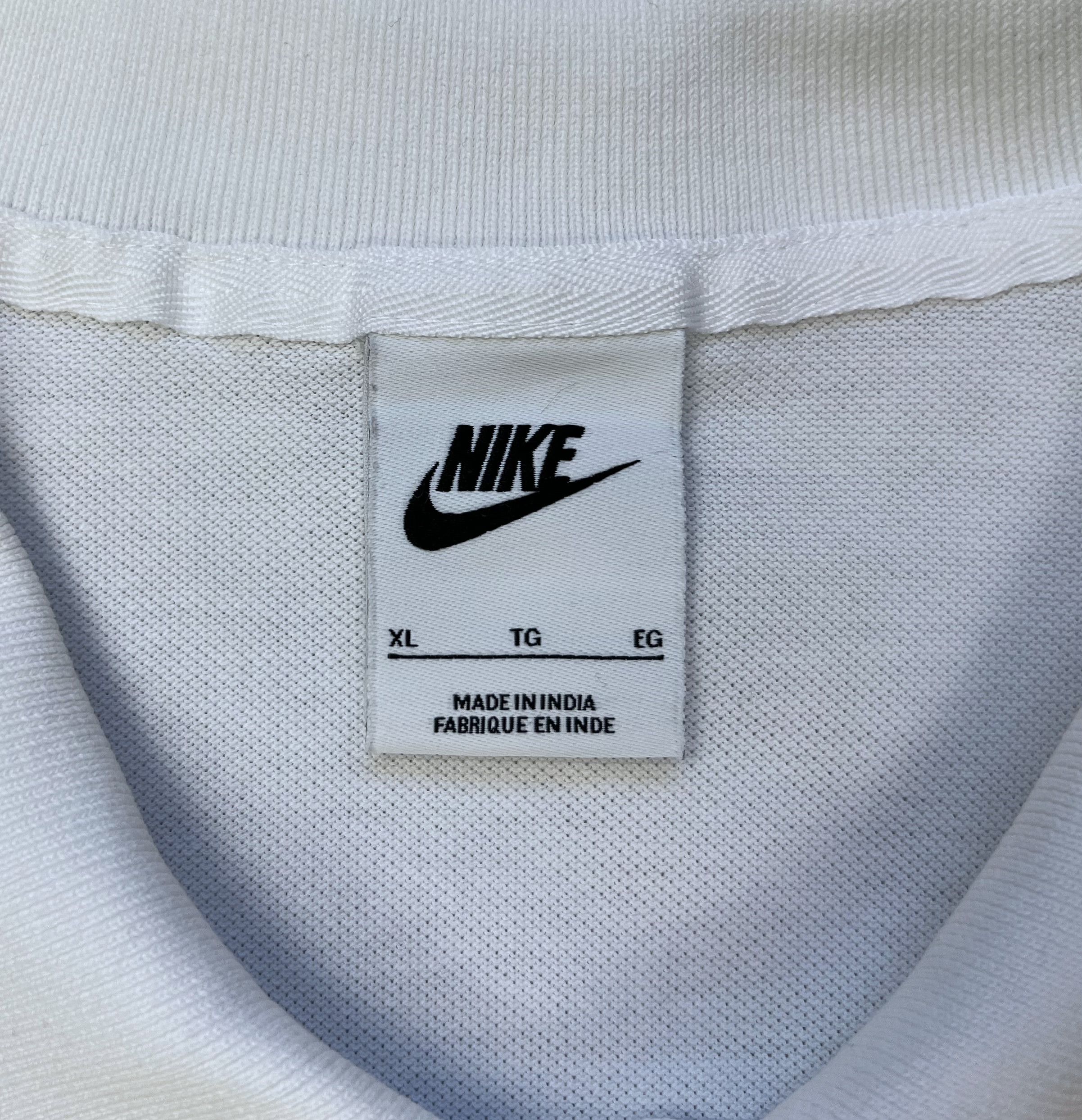 Nike Nike White Polo Shirt XL – Swoosh Embroidered Logo Size US XL / EU 56 / 4 - 14 Thumbnail