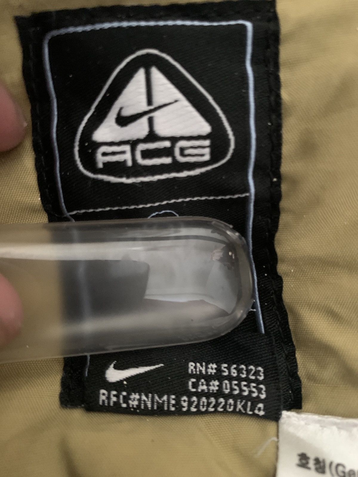 Nike ACG NIKE ACG 3 OUTER LAYER COUCHE EXTERNE Size US XL / EU 56 / 4 - 9 Thumbnail
