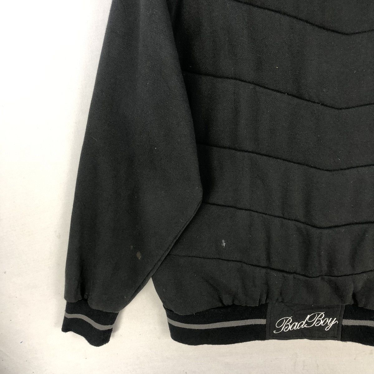 Japanese Brand Vintage Y2K Badboy Black And White Graphic Lining Jacket Size US M / EU 48-50 / 2 - 16 Thumbnail