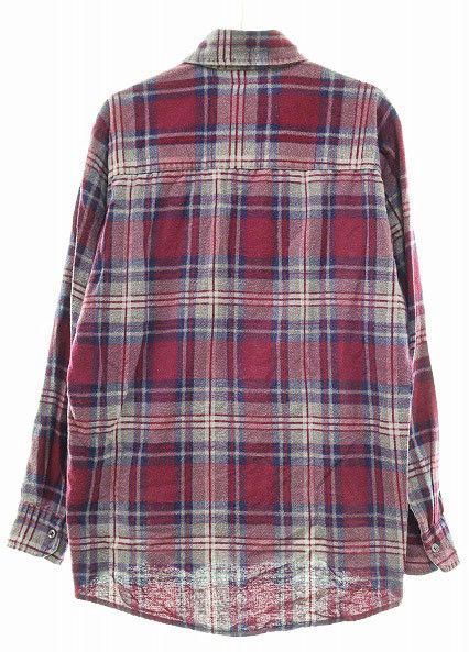 Needles Shirt Checkered Reconstructed Long Sleeve Multicolor Size US M / EU 48-50 / 2 - 2 Thumbnail