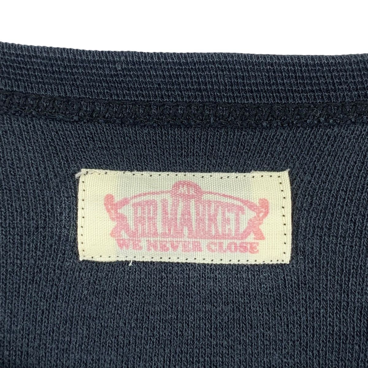 Vintage Vintage HR MARKET JAPAN Natural Dye Plain Tee Shirt Size US M / EU 48-50 / 2 - 5 Thumbnail