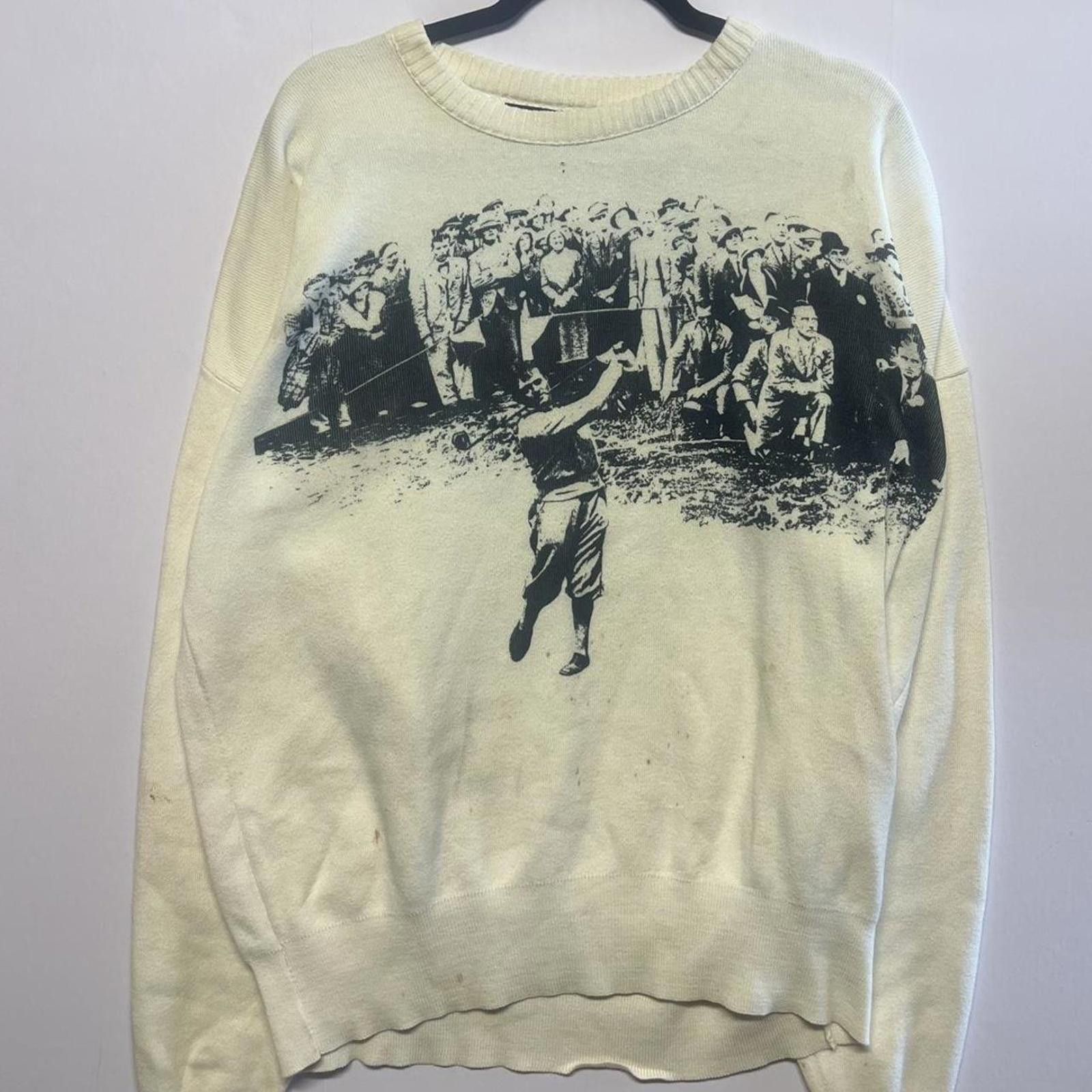Other Polo Ralph Lauren Men's Cream and Yellow Sweatshirt Size US XL / EU 56 / 4 - 1 Thumbnail