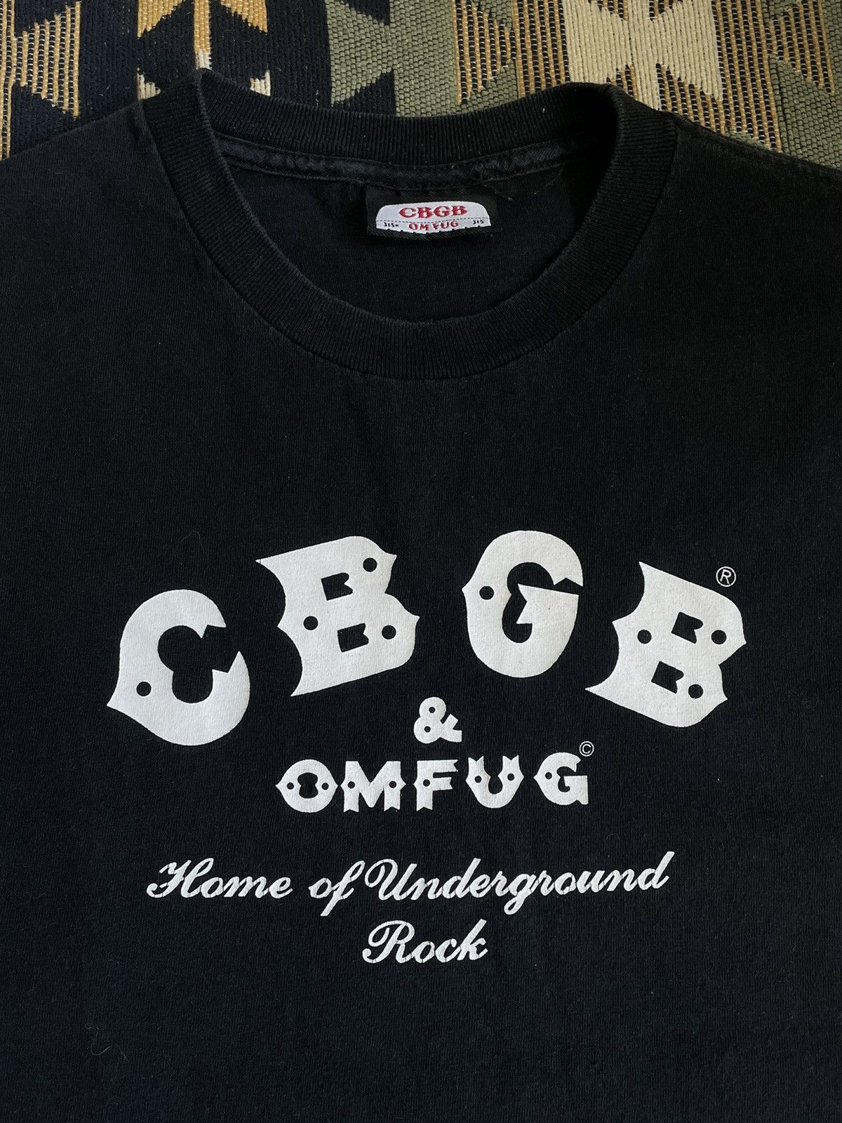 Band Tees × Seditionaries × Vintage Vintage CBGB Om Fug T-shirt Size US L / EU 52-54 / 3 - 8 Thumbnail