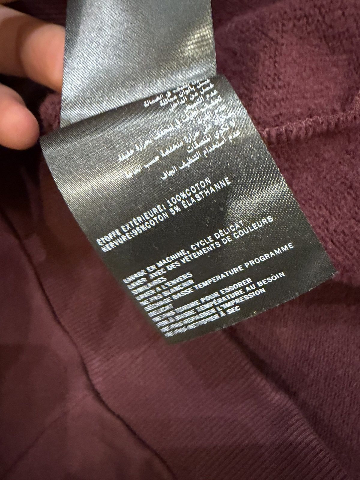 Kith Kith Velour Box Logo Hoodie - Burgundy Size US L / EU 52-54 / 3 - 5 Thumbnail