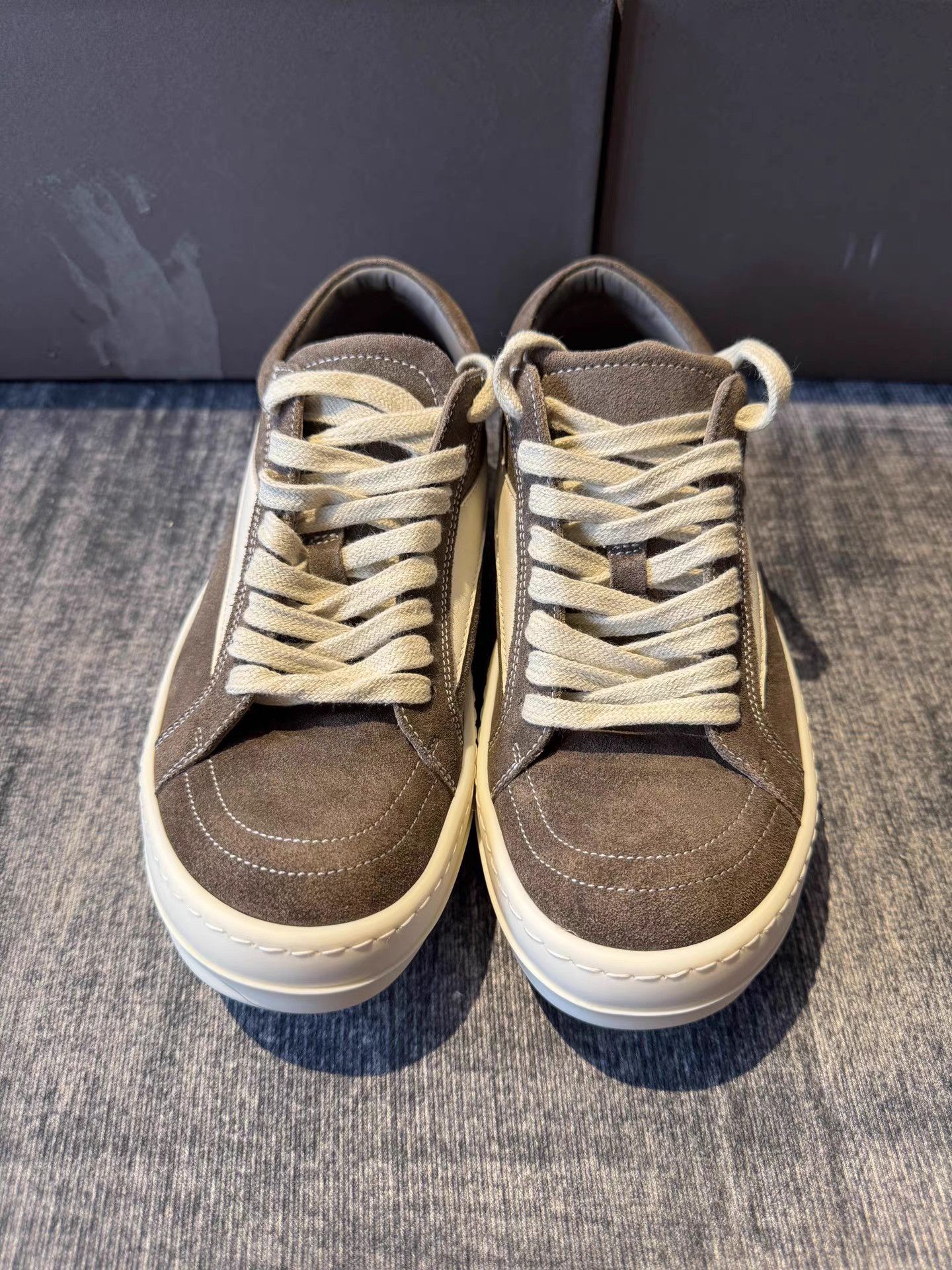 Rick Owens Rick Owens Suede Infringement Sneakers Size US 6 / IT 36 - 2 Thumbnail