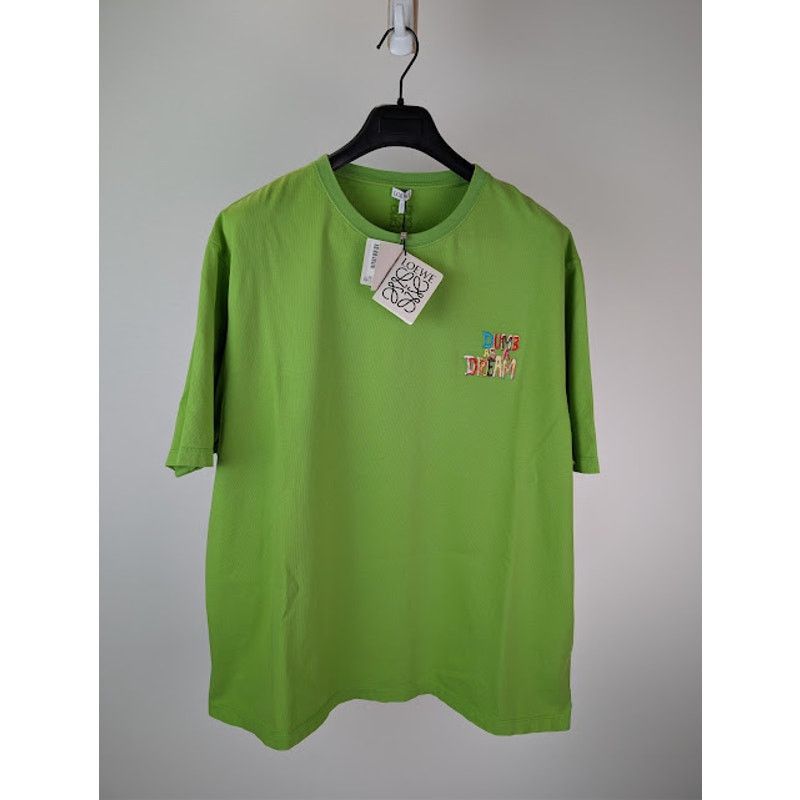 Loewe o1rshd1 Graphic Print T-Shirt in Green Size US XXL / EU 58 / 5 - 8 Thumbnail