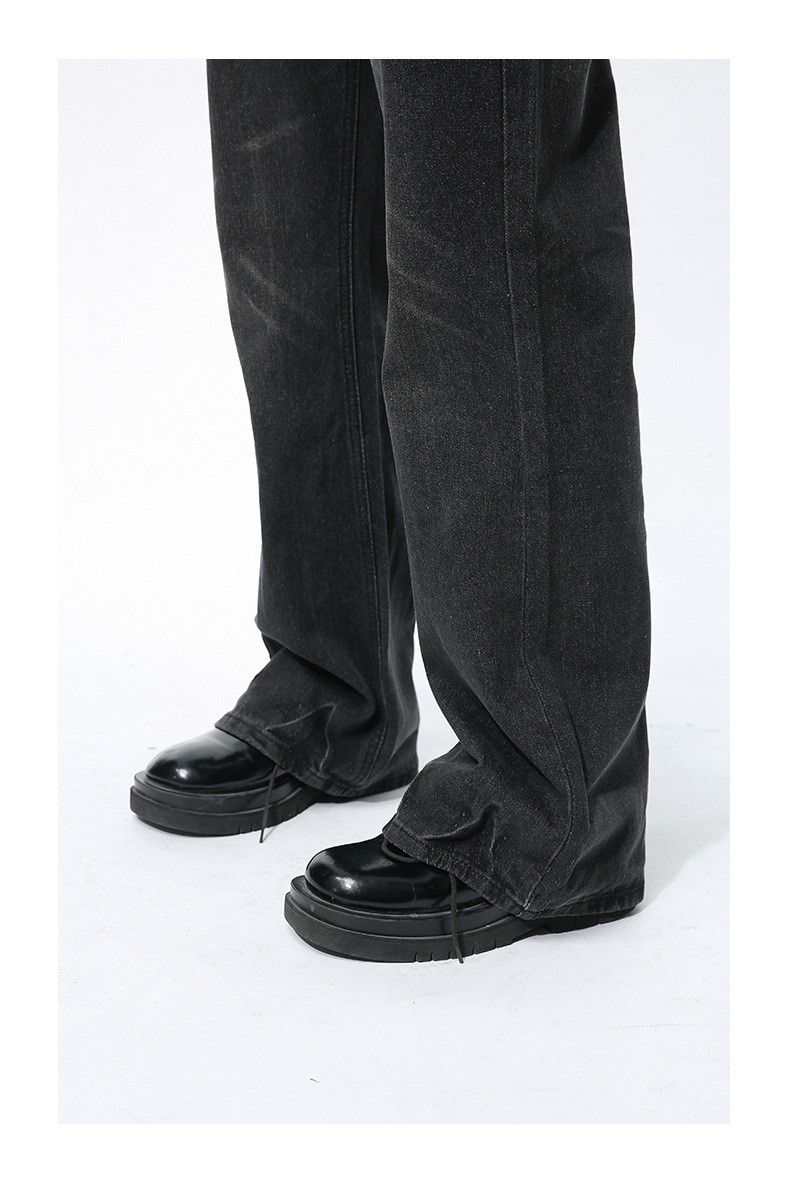 Japanese Brand × Jean Vintage Black Loose Washed Bootcut Jeans Size US 32 / EU 48 - 6 Thumbnail