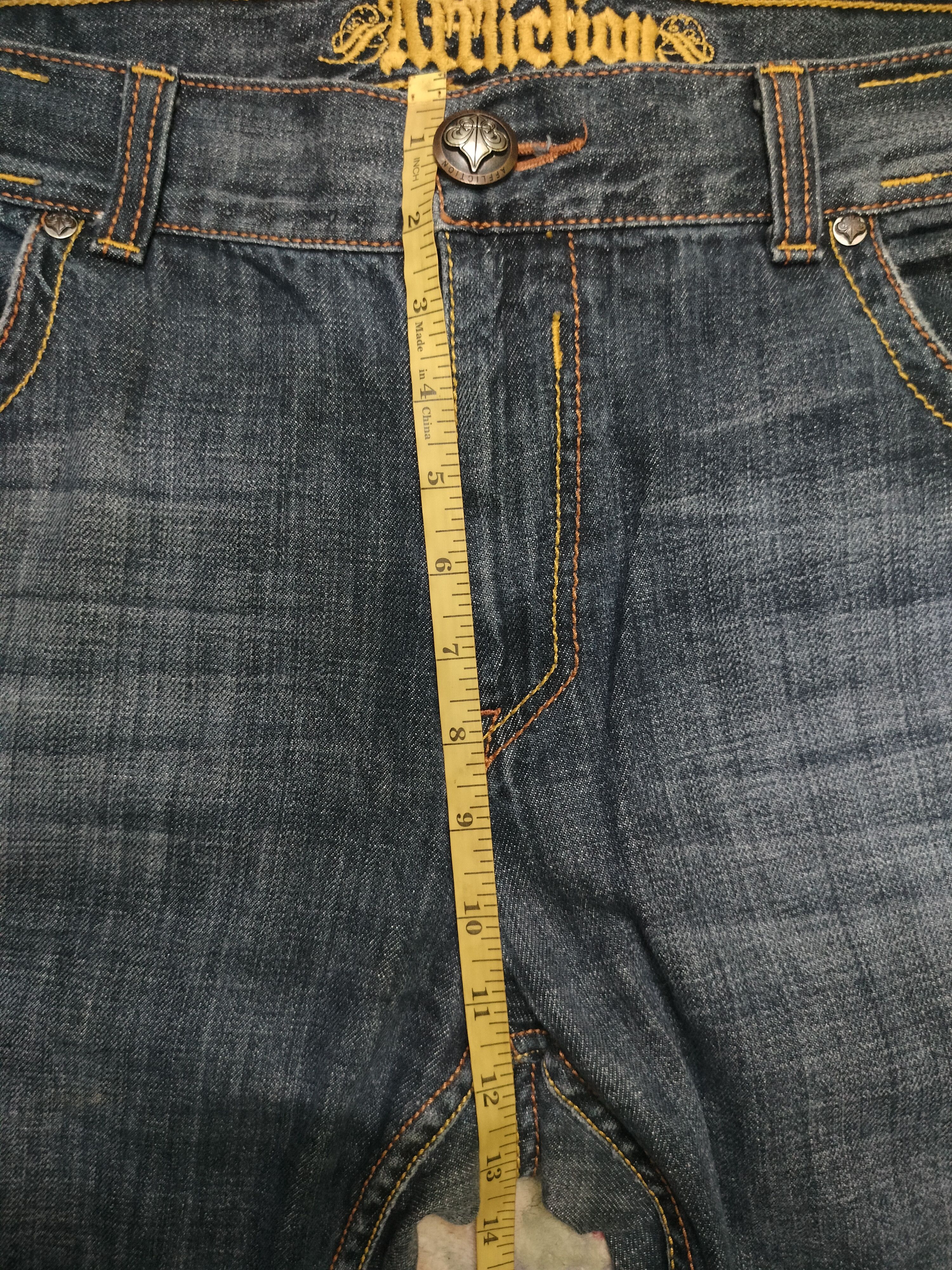 Affliction Y2K Affliction Embroidery Jeans Size US 41 - 9 Thumbnail