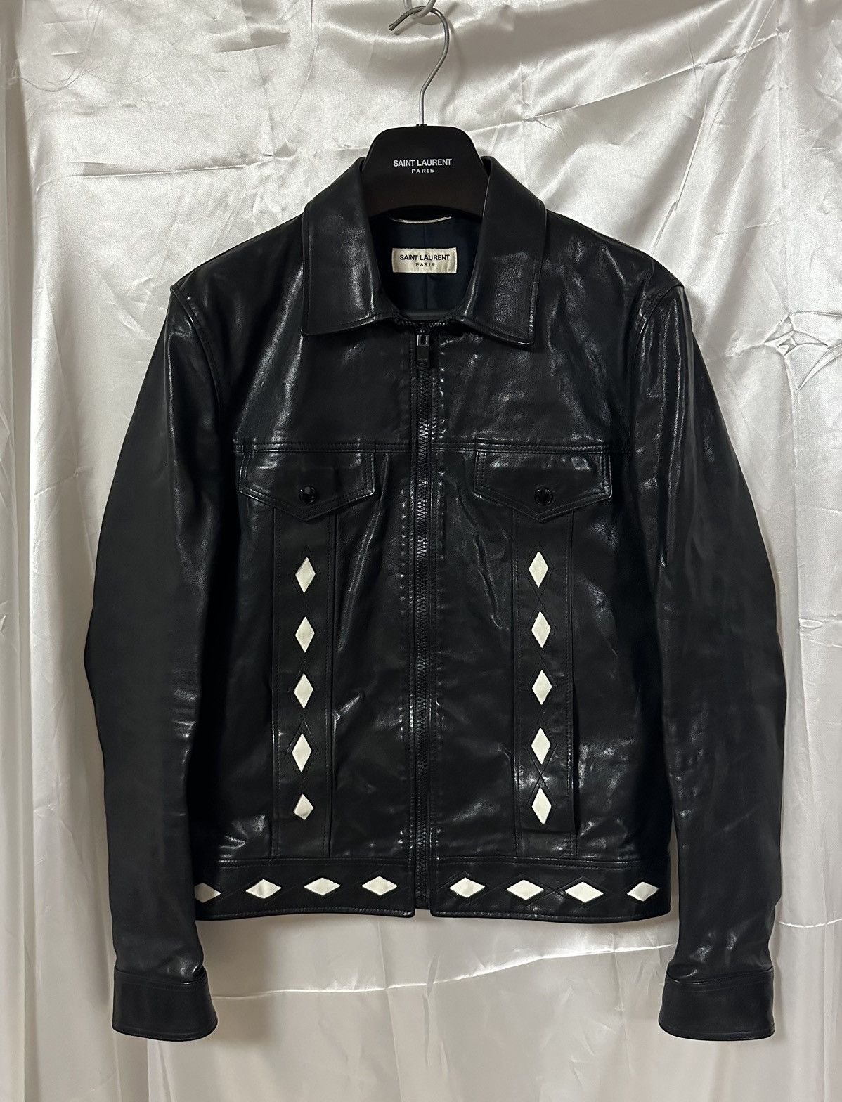 Hedi Slimane x YSL AW98 レザージャケット SaintLaurentNation on Instagram: “Featured: @thomvelde
