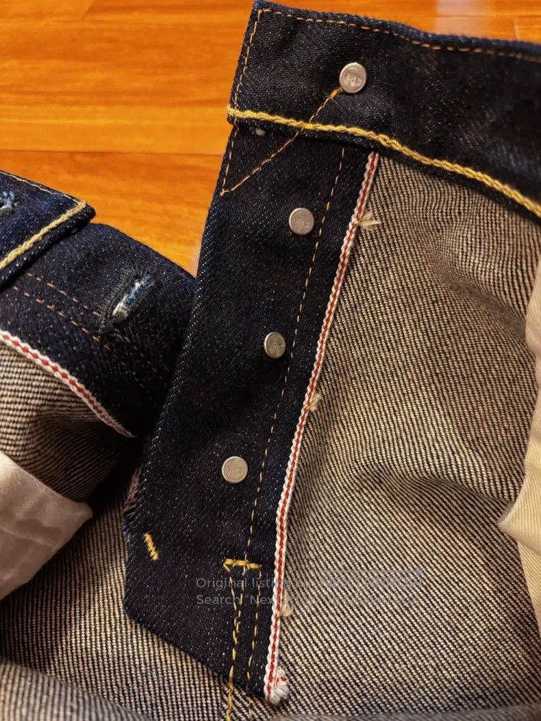 Iron Heart Iron Heart 25oz first generation heavy red-ear jeans Size US 38 / EU 54 - 9 Thumbnail