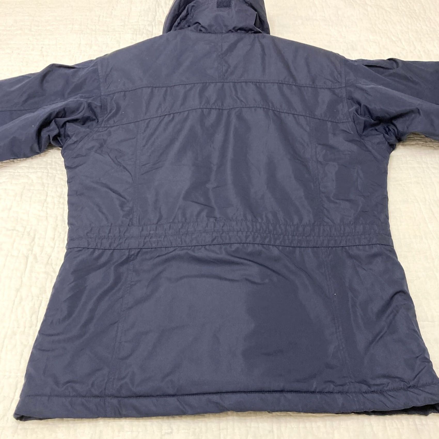 Vintage VINTAGE Columbia Jacket Womens Small Navy Microtex Full Zip Hooded Coat Outdoor Female Parka L Size S / US 4 / IT 40 - 6 Thumbnail