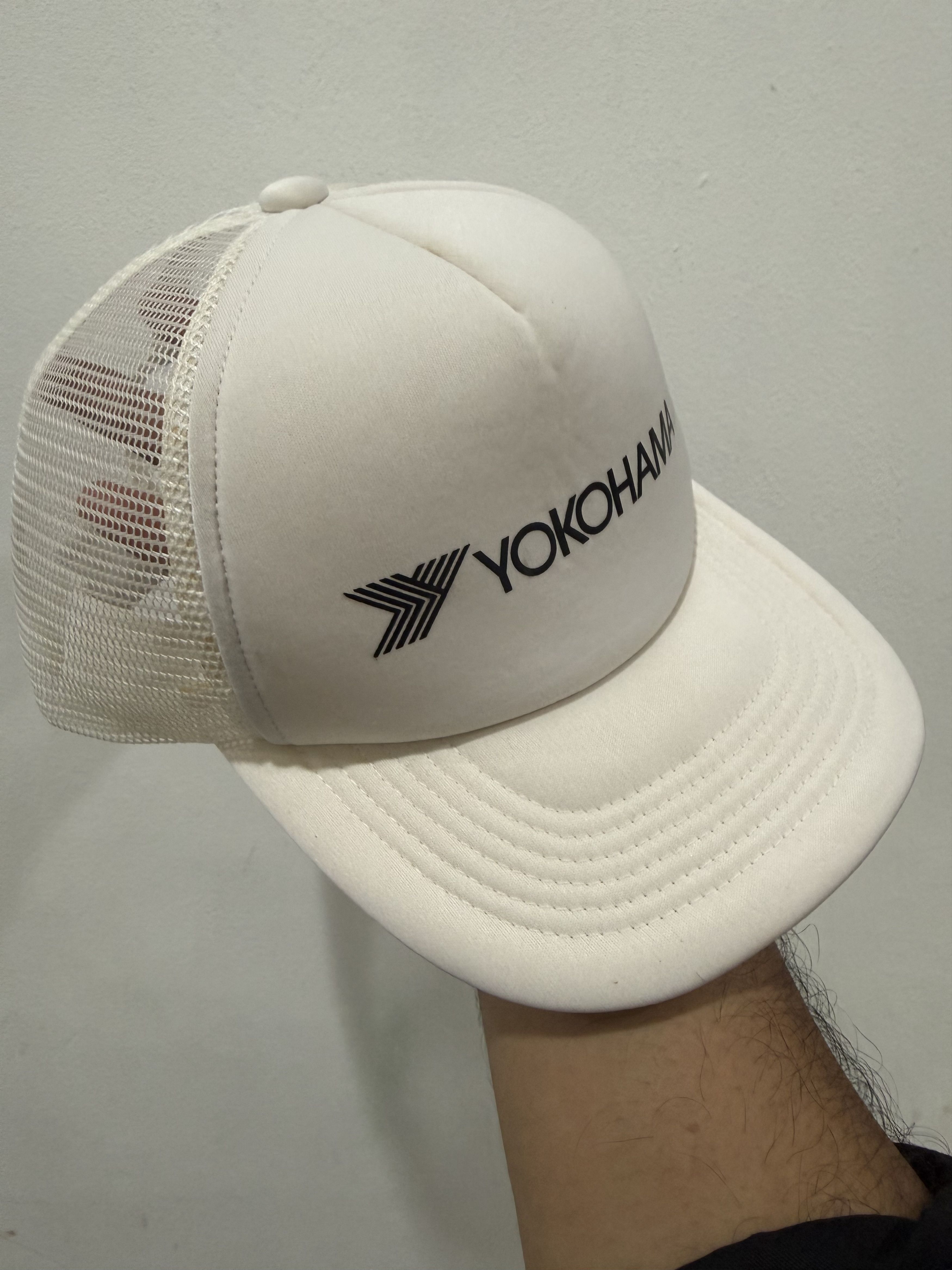 Japanese Brand VTG Yokohama Trucker Hat Size ONE SIZE - 3 Thumbnail