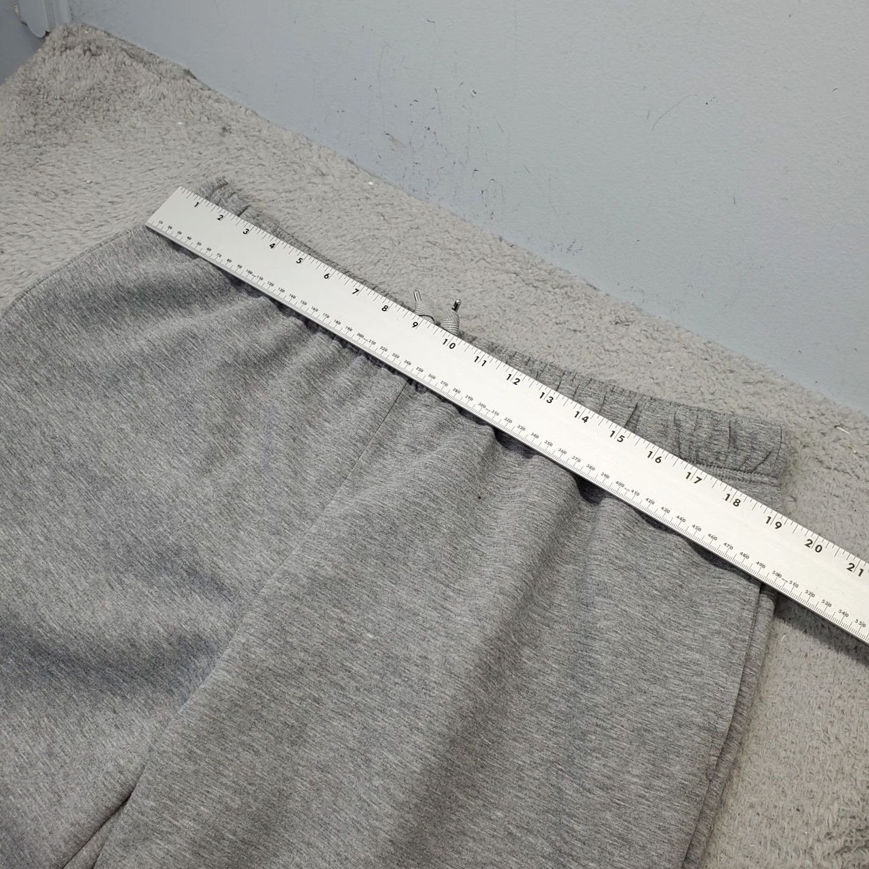 Vintage Xieerduo Sweatpants Women XXL Gray Cozy Fleece Drawstring Wide Leg Size 40" / US 18 - 3 Thumbnail