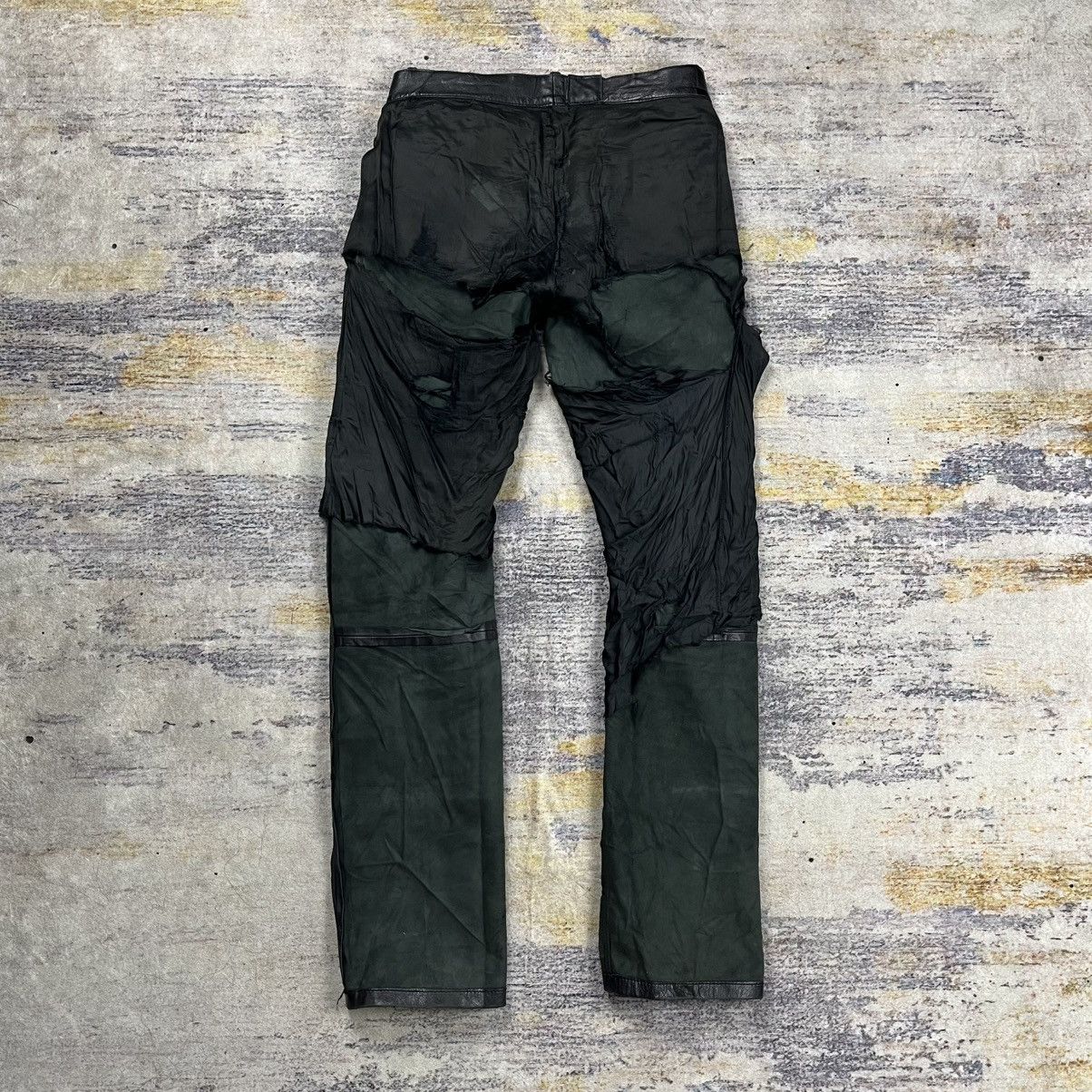 Helmut Lang Vintage Helmut lang leather pants Size US 30 / EU 46 - 17 Thumbnail