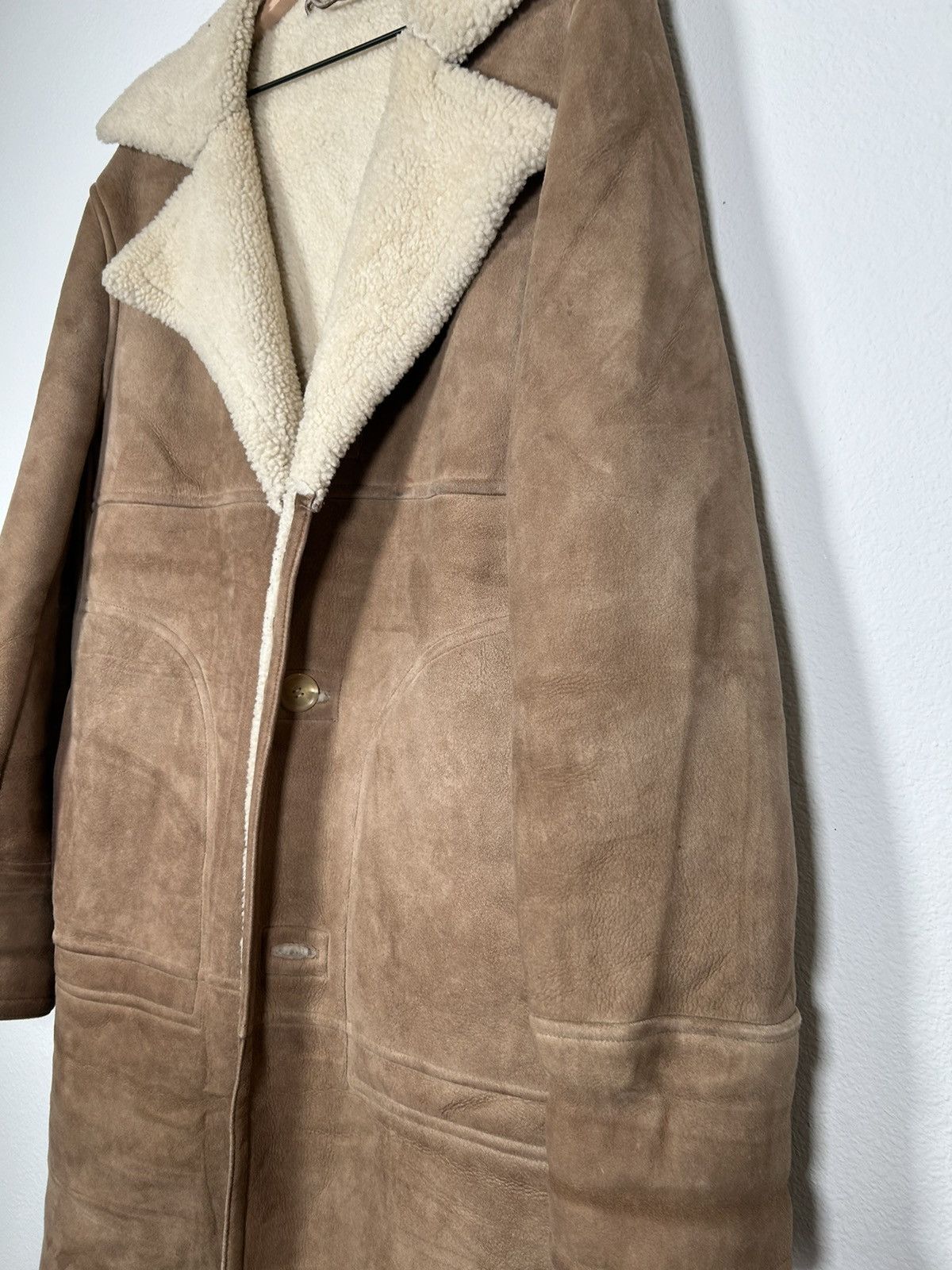 Maison Margiela AW02 Sherpa Trompe Loeil Trench Coat Size US L / EU 52-54 / 3 - 3 Thumbnail