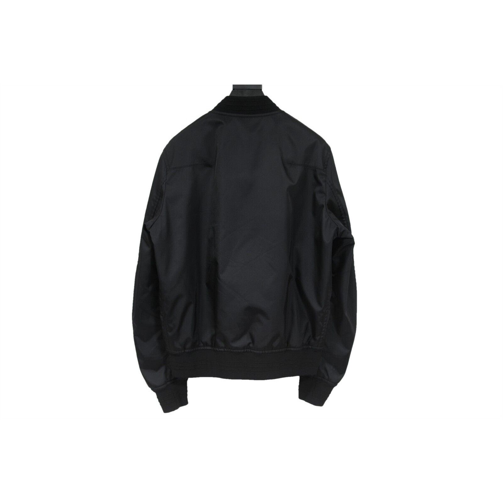 Dior Atelier Logo Bomber Jacket Black Size US M / EU 48-50 / 2 - 2 Thumbnail