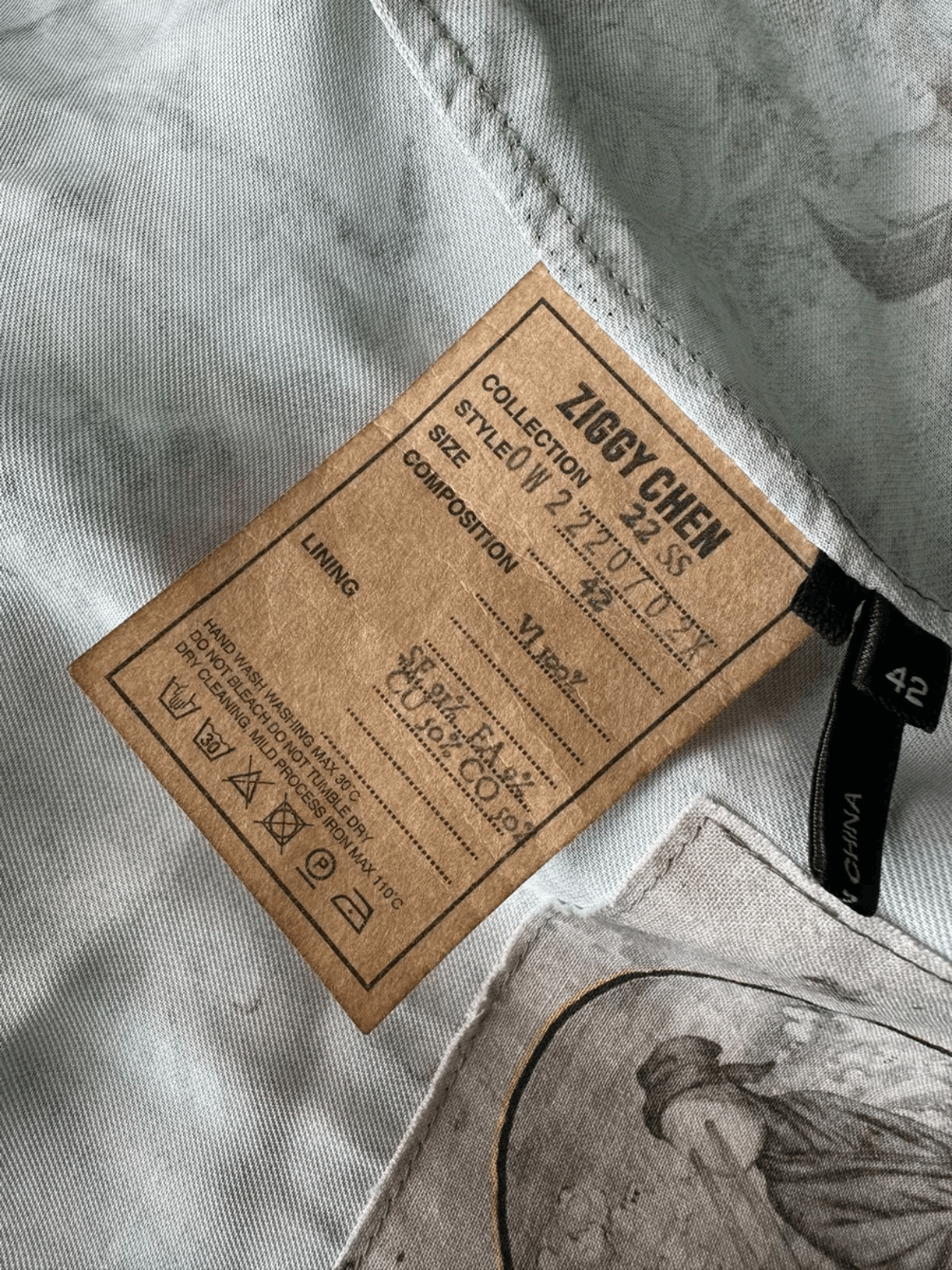 Ziggy Chen Sz 42 Ziggy Chen 23SS Journey of Poem Shirt Jacket Size US L / EU 52-54 / 3 - 8 Thumbnail