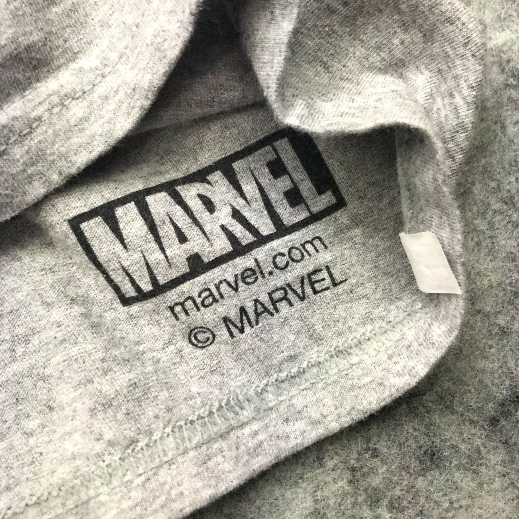Vintage Disney Captain America Shirt Marvel Mens Medium Grey Short Sleeve Crew Neck T-Shirt Graphic Print 90s Style Size US M / EU 48-50 / 2 - 4 Thumbnail