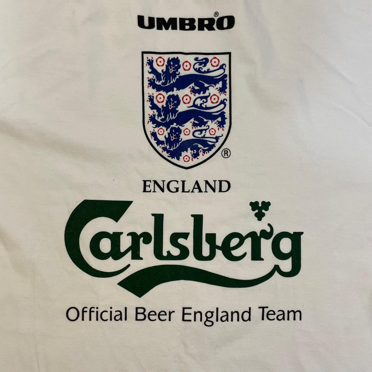 Umbro England Umbro shirt tee T-shirt football club fc 90s vintag Size US XL / EU 56 / 4 - 4 Thumbnail