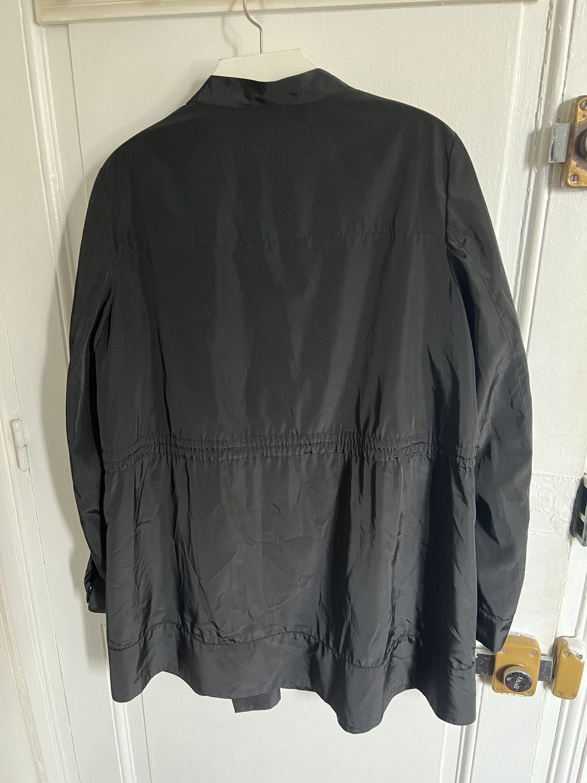 Japanese Brand × Vintage Y2K Nylon Black Jacket Asymmetrical like jpg yohji y3 Size S / US 4 / IT 40 - 4 Thumbnail