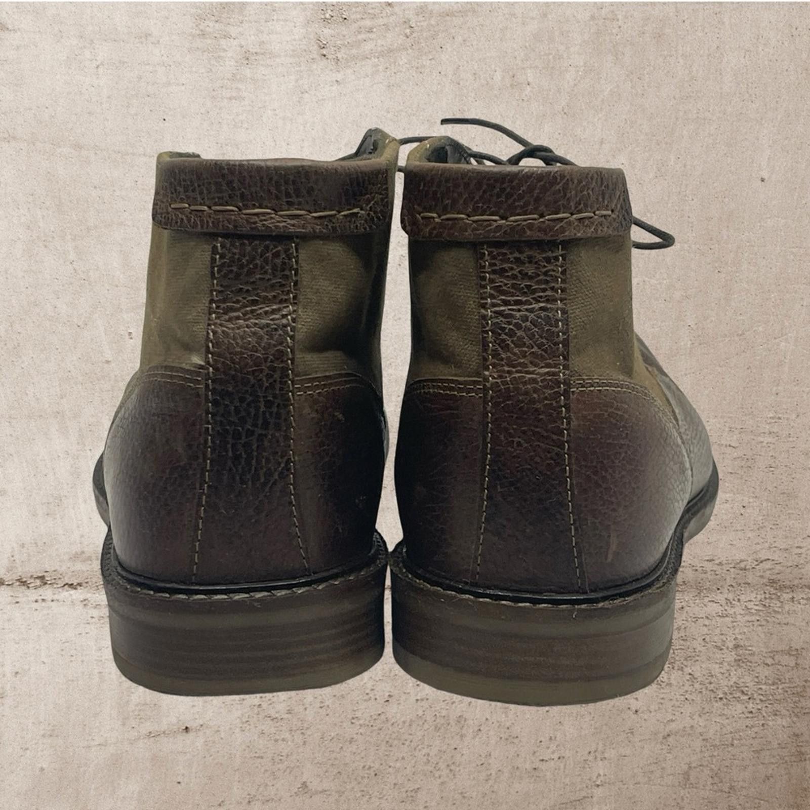 Steve Madden Steve Madden P-Karter Men's Brown Leather Ankle Boots s13 Size US 13 / EU 46 - 4 Thumbnail