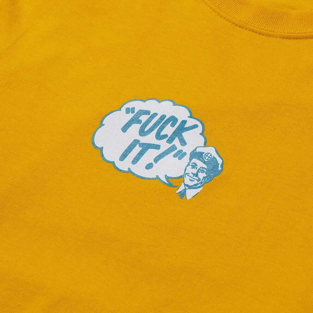 Huf HUF Men's Special Delivery Long Sleeve Tee T-Shirt - Gold Size US S / EU 44-46 / 1 - 2 Thumbnail