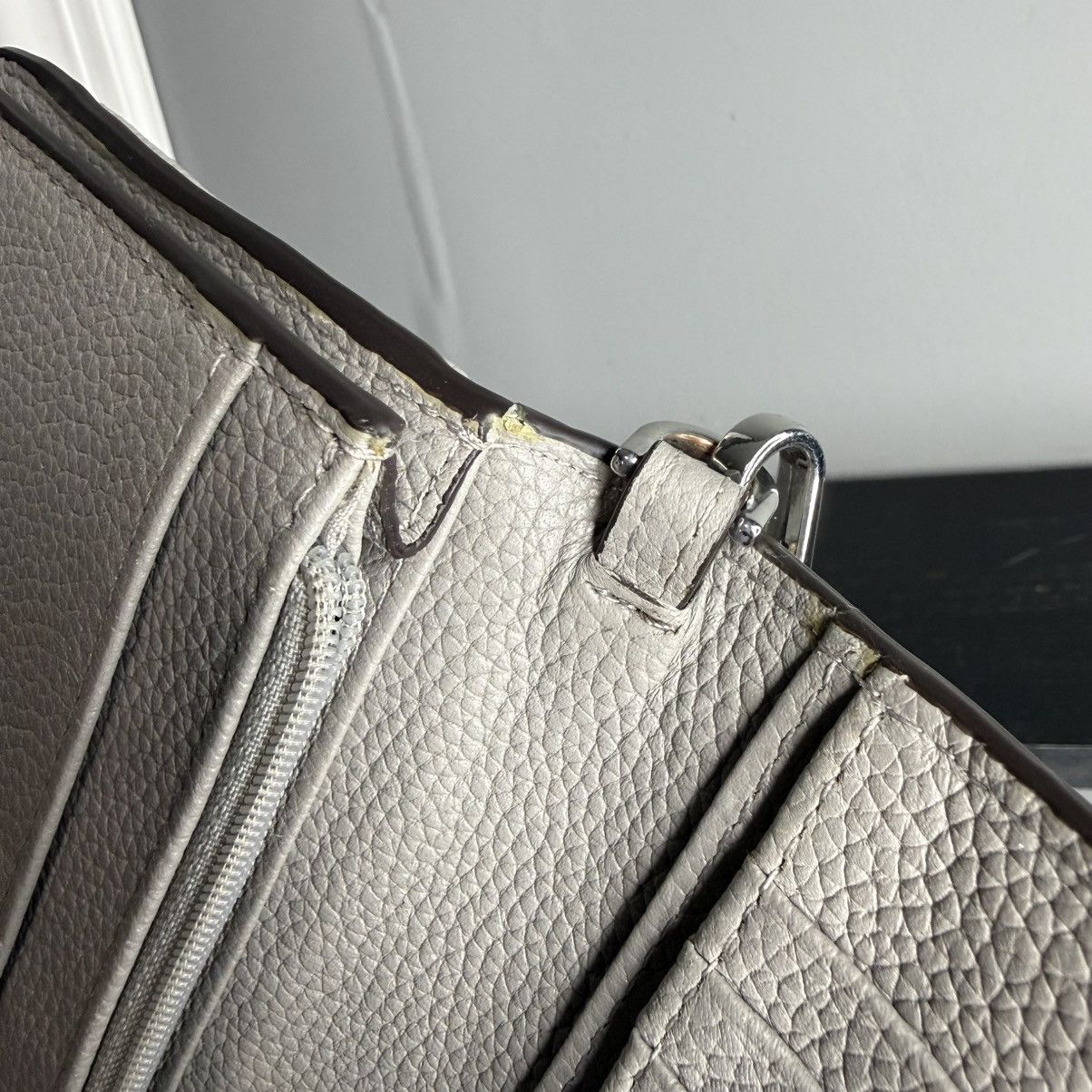 Michael Kors Michael Kors Jet Set Travel Large Crossbody Wallet Gray Size ONE SIZE - 5 Thumbnail