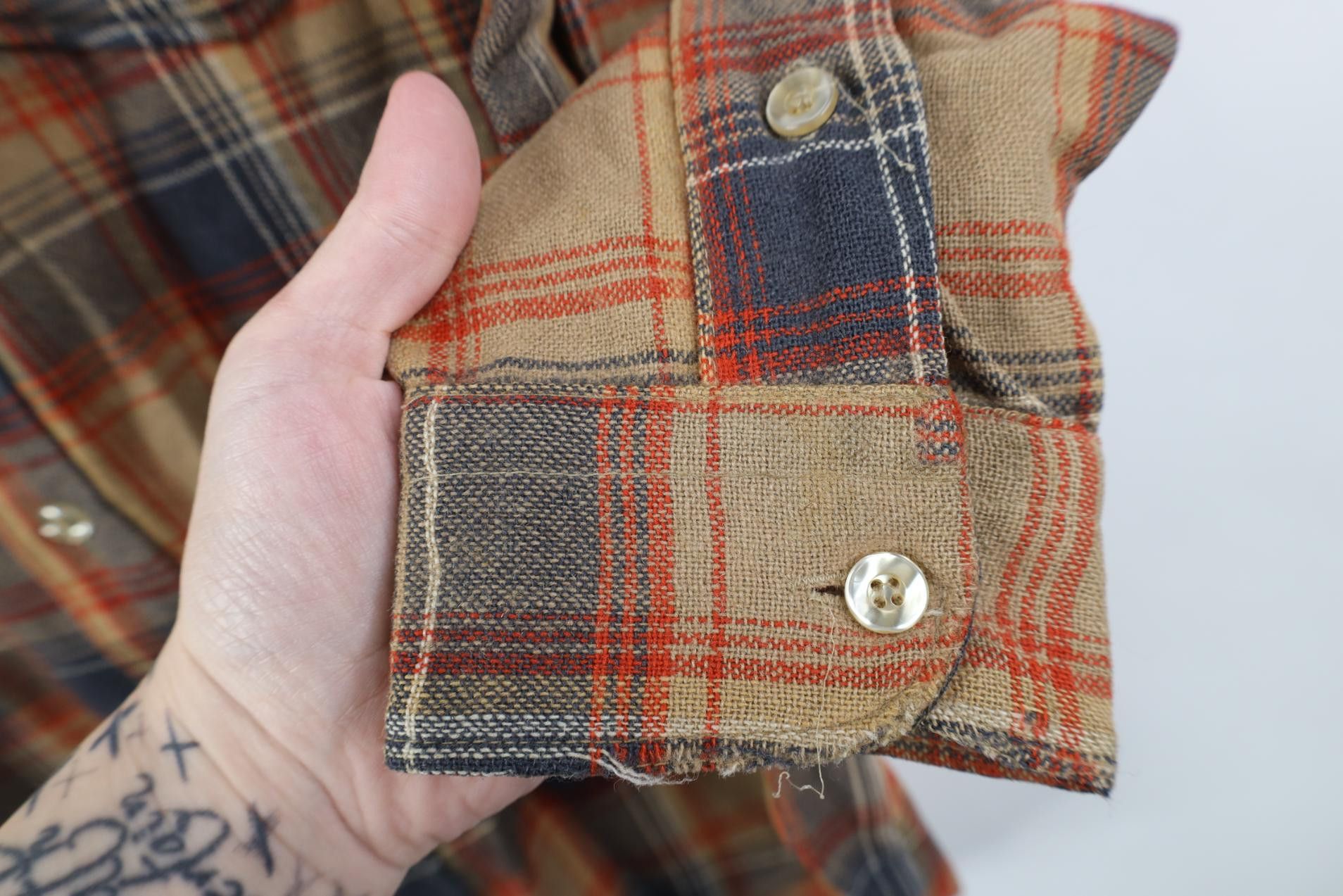Pendleton Vintage 70s Pendleton Wool Board Button Shirt Plaid USA Size US S / EU 44-46 / 1 - 5 Thumbnail