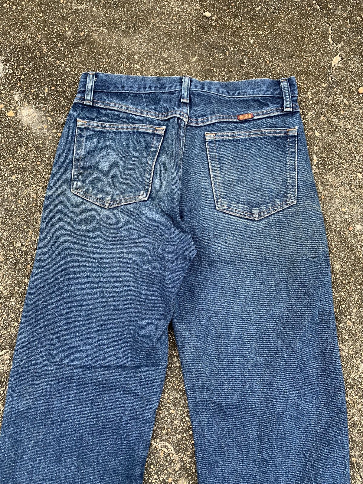 Rustler × Vintage 🔥Vintage Rustler Denim Jeans Flare Straight Cut Size US 30 / EU 46 - 6 Thumbnail